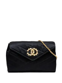 CHANEL Pre-Owned: Чёрная сумка 