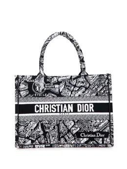 Christian Dior Pre-Owned: Чёрная сумка-шоппер 