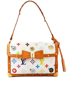 Louis Vuitton Pre-Owned: Белая сумка 