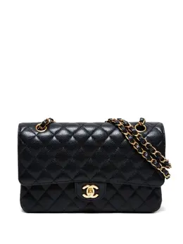 CHANEL Pre-Owned: Чёрная сумка 