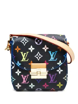 Louis Vuitton Pre-Owned: Чёрная сумка 