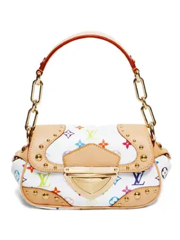 Louis Vuitton Pre-Owned: Белая сумка 