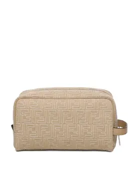 FENDI: Бежевая сумка  FF
