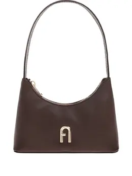 Furla: Коричневая сумка 