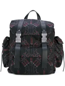 Valentino: Чёрный рюкзак 