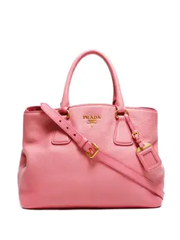 Prada Pre-Owned: Розовая сумка 