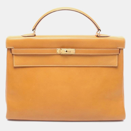 Hermes: Коричневая сумка  Kelly 40