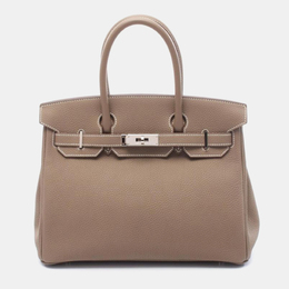 Hermes: Серая сумка  Birkin 30