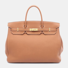 Hermes: Коричневая сумка  Birkin 40