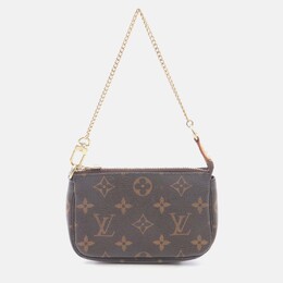 Louis Vuitton: Коричневі сумки  Pochette Accessoires