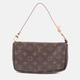Louis Vuitton: Коричневі сумки  Pochette Accessoires