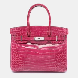 Hermes: Розовая сумка  Birkin 30