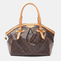 Louis Vuitton: Коричневая сумка 