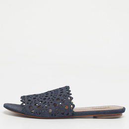 Alaia: Синие сандалии 