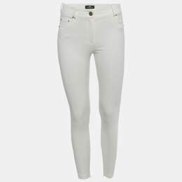 Elisabetta Franchi: Белые брюки 