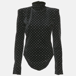 Saint Laurent Paris: Чёрный свитер 