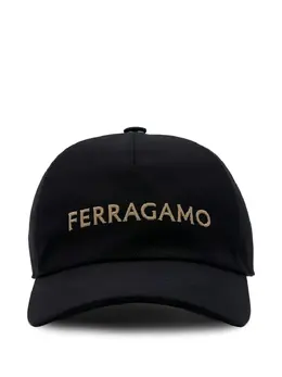 Ferragamo: Чёрная кепка 