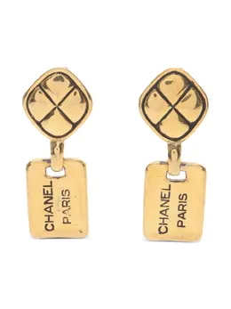 CHANEL Pre-Owned: Серьги 