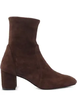 Stuart Weitzman: Коричневые ботинки 
