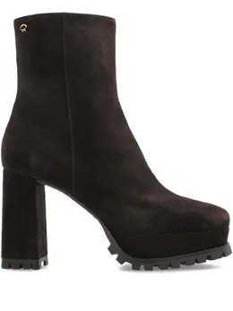Gianvito Rossi: Тёмные ботинки 