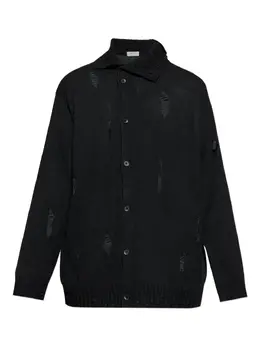 Yohji Yamamoto: Чёрный кардиган 