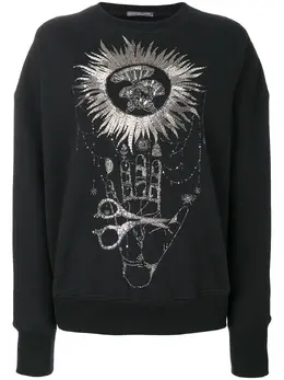 Alexander McQueen: Чёрный свитшот 
