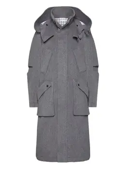 Thom Browne: Пальто с капюшоном 