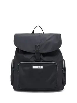 Ea7 Emporio Armani: Чёрный рюкзак 