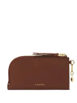 Lanvin: Коричневый кошелёк 