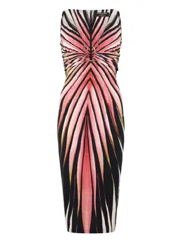 Roberto Cavalli: Розовое платье 
