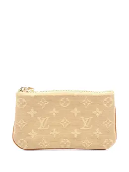 Louis Vuitton Pre-Owned: Бежевый кошелёк 
