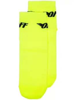 Off-White: Жёлтые носки 