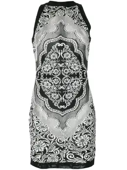 Balmain: Жаккардовое платье 