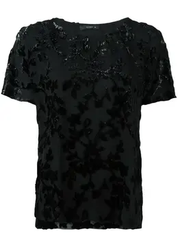 Etro: Бархатная блуза 