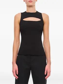 Alexander McQueen: Чёрный топ 