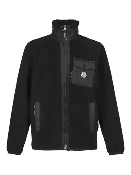 Moncler: Чёрная куртка 