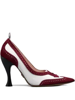 Thom Browne: Бордовые туфли 