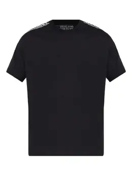 Versace Jeans Couture: Чёрная футболка 