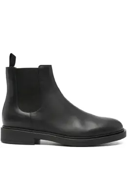Gianvito Rossi: Чёрные ботинки 