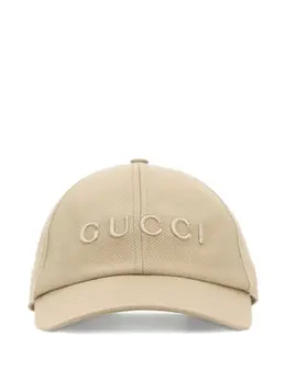 Gucci: Бежевая кепка 