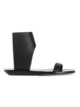 Rick Owens: Чёрные сандалии 