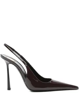 Saint Laurent: Коричневые туфли 
