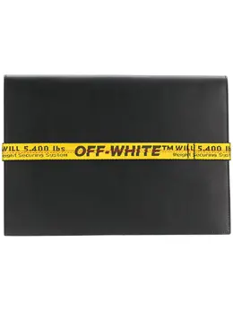Off-White: Чёрный картхолдер 