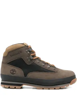 Timberland: Коричневые ботинки 
