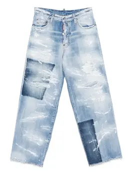 DSQUARED2: Рваные джинсы 
