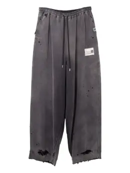 Maison MIHARA YASUHIRO: Тёмные брюки 