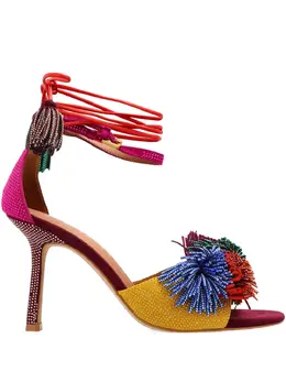Kurt Geiger London: Жёлтые сандалии 