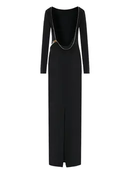 TOM FORD: Платье с открытой спиной 
