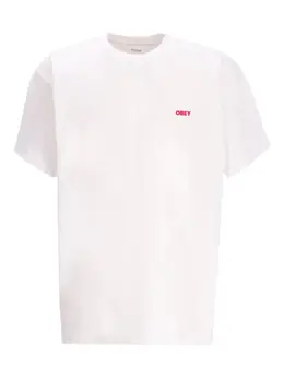Obey: Хлопковая футболка 