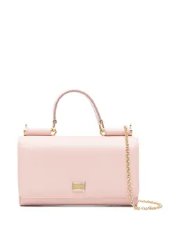 Dolce & Gabbana: Розовый кошелёк  Dauphine